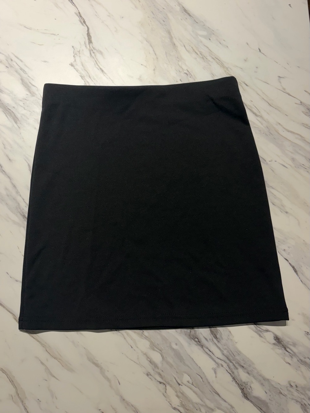 Black Bodycon Pencil Mini Skirt XS - Picture 3 of 5